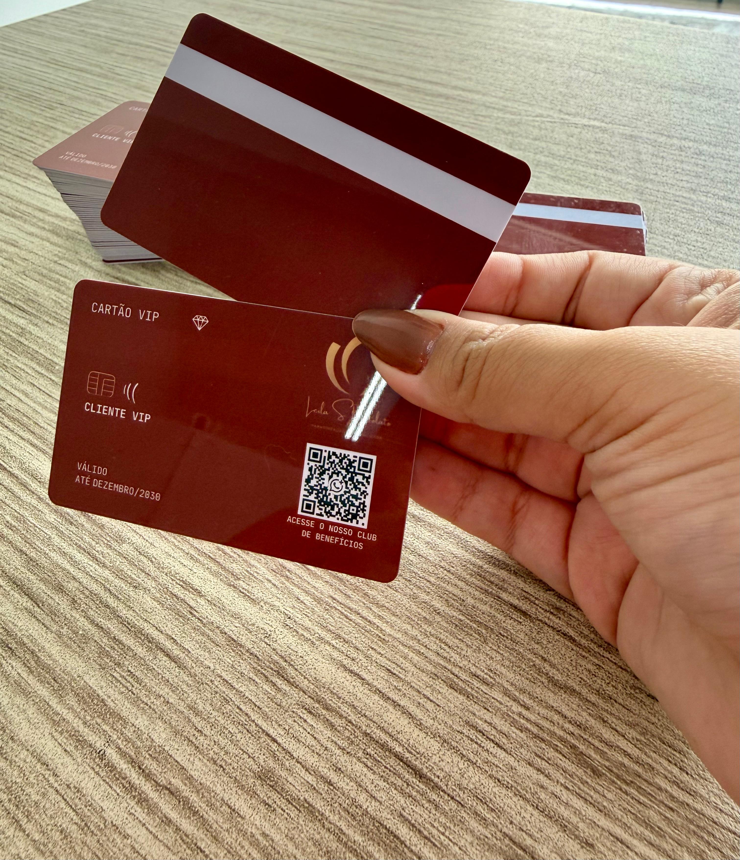 Cartão em PVC
