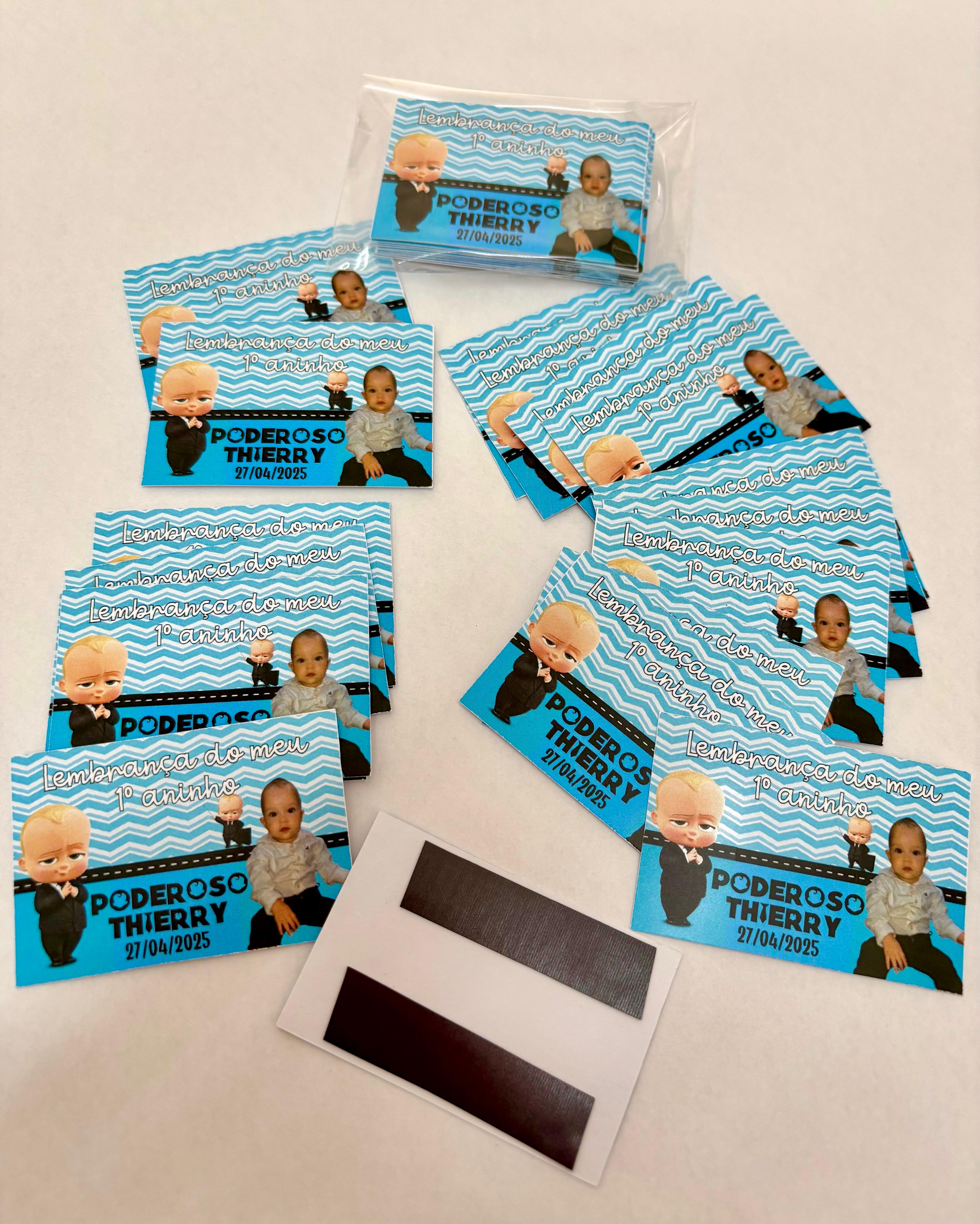 Ímã de geladeira personalizado produzido pela Viva Press